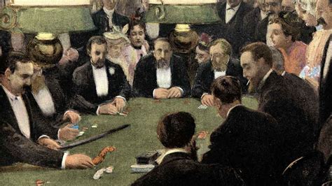 The history of poker.